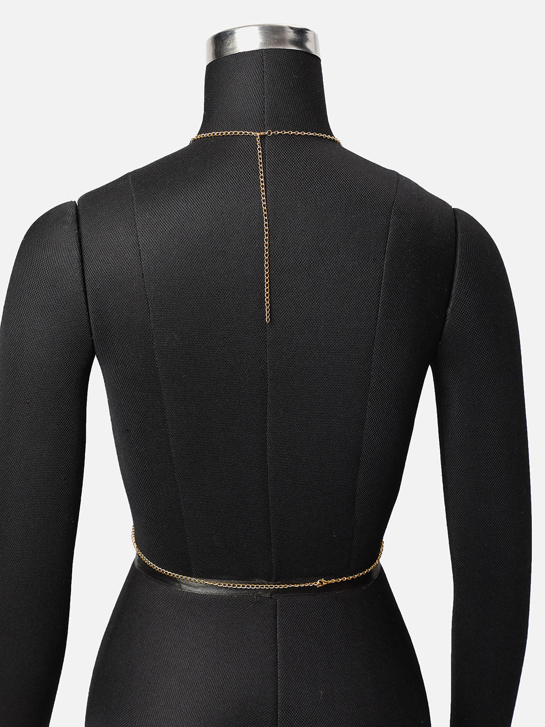 Sohi Eccentric Party fancied Gem Studded Gold Plated Body chain