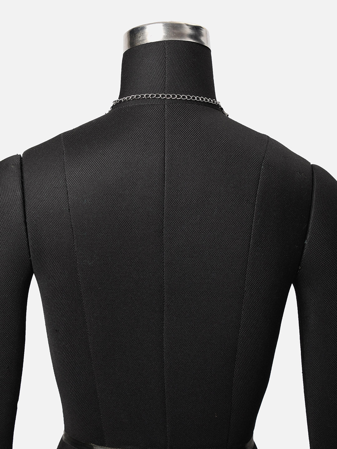 Sohi Eccentric Party fancied Gem Studded and Choker based Silver Plated Body chain