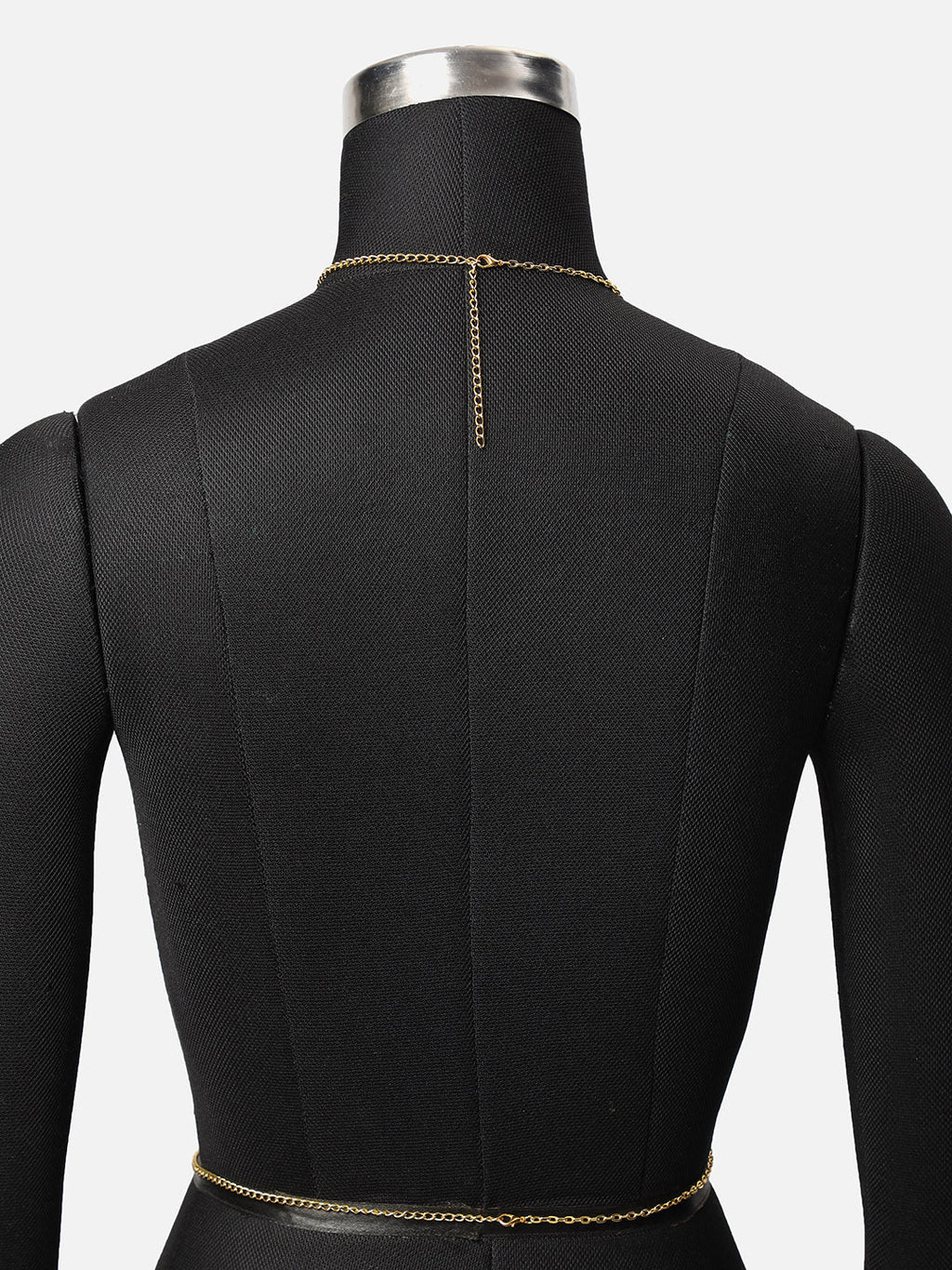 Sohi Eccentric Party fancied Gem Studded and Choker based Gold Plated Body chain