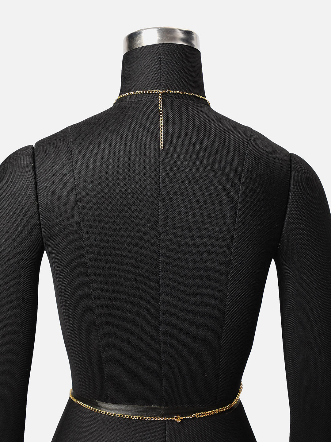 Sohi Eccentric Party fancied Gem Studded Gold Plated Body chain