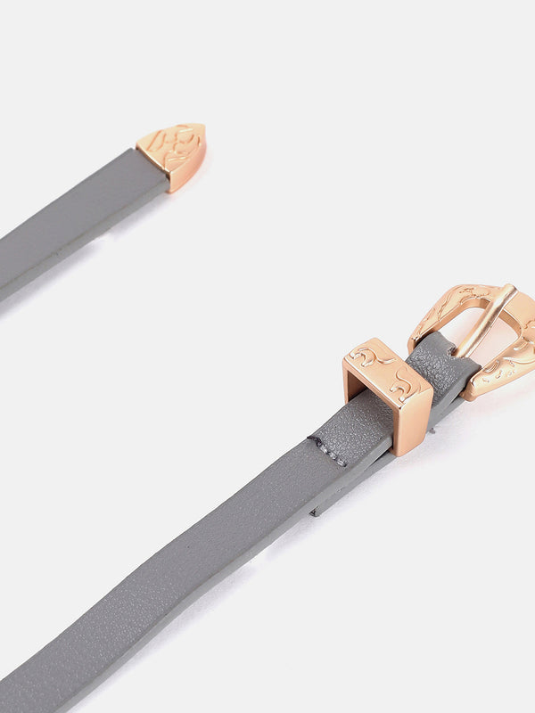 WOMEN GREY BELT