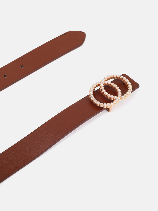 WOMEN BROWN BELT