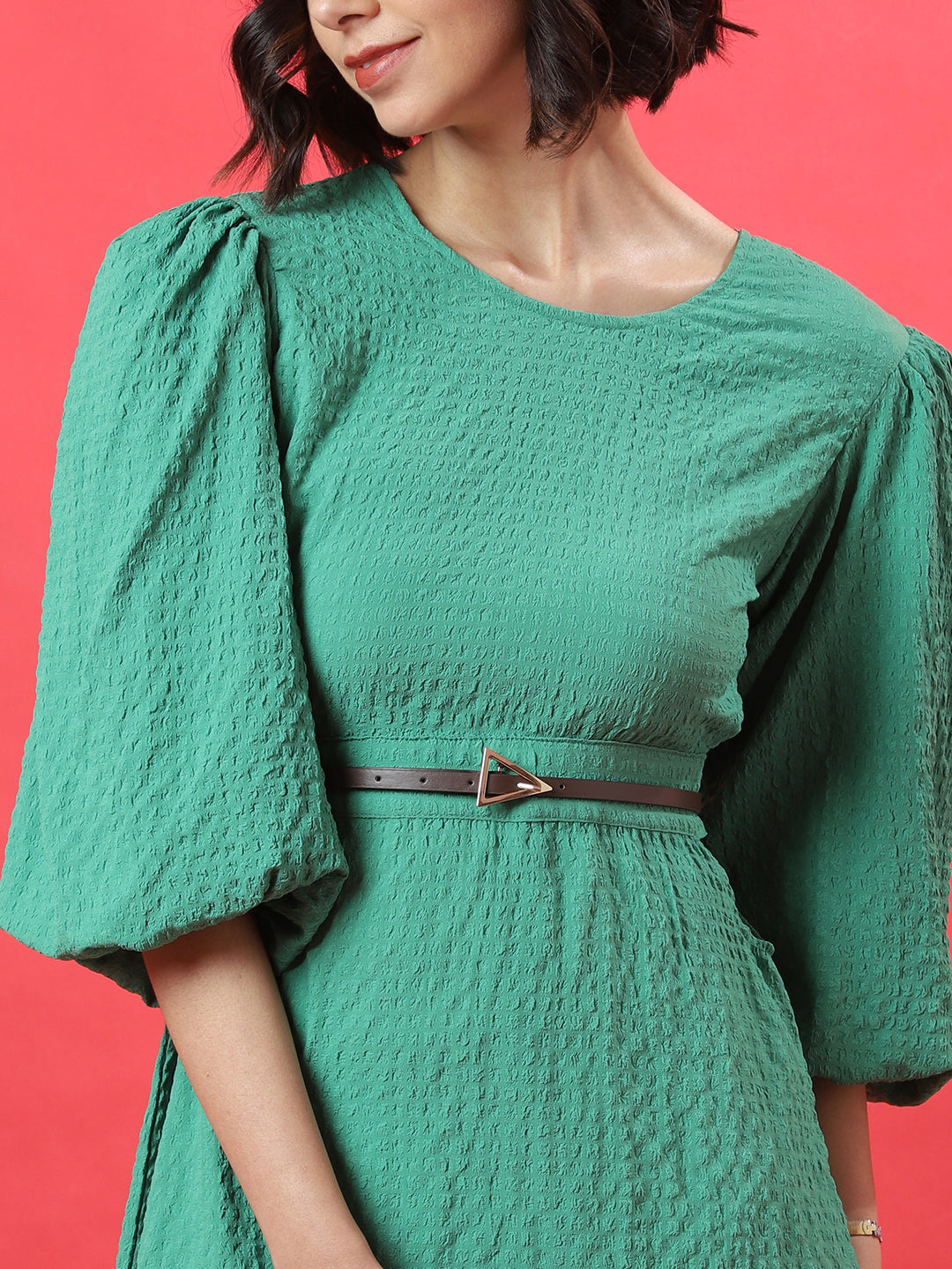Brown Push Pin Belt