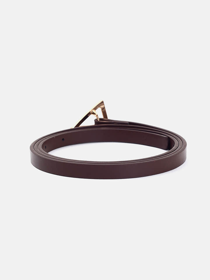 Brown Push Pin Belt