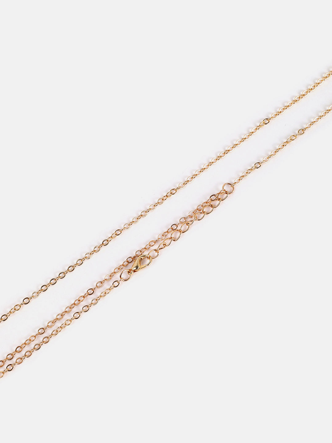 WOMEN GOLD-TONED TEXTURED BELT