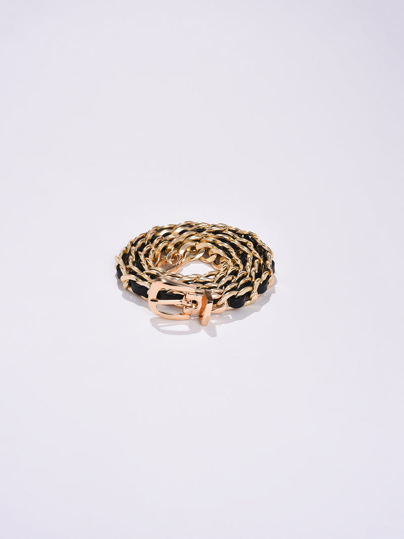 WOMEN GOLD-TONED BELT