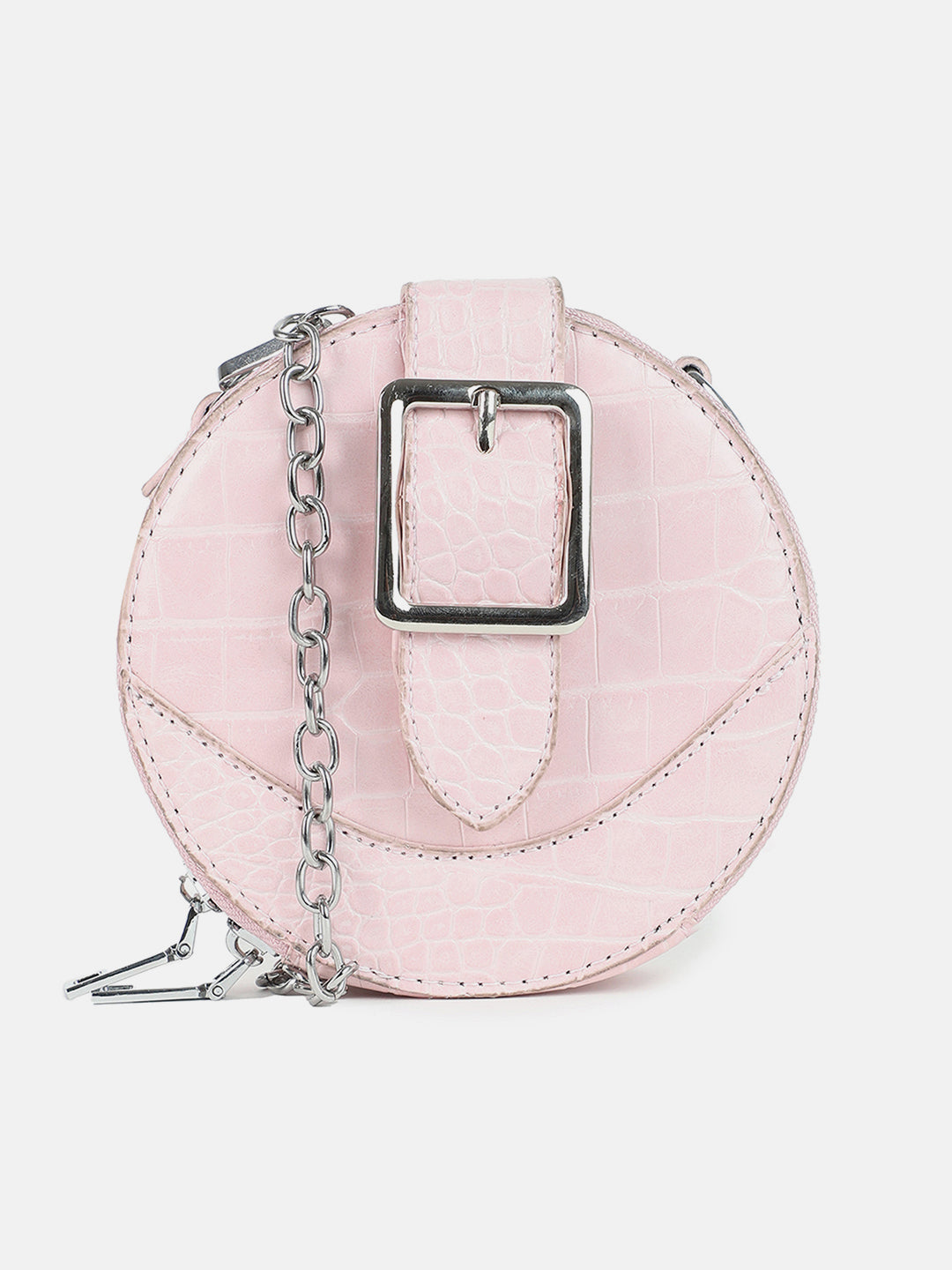Rose Pink Cross Body Bag