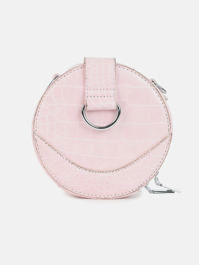 Rose Pink Cross Body Bag