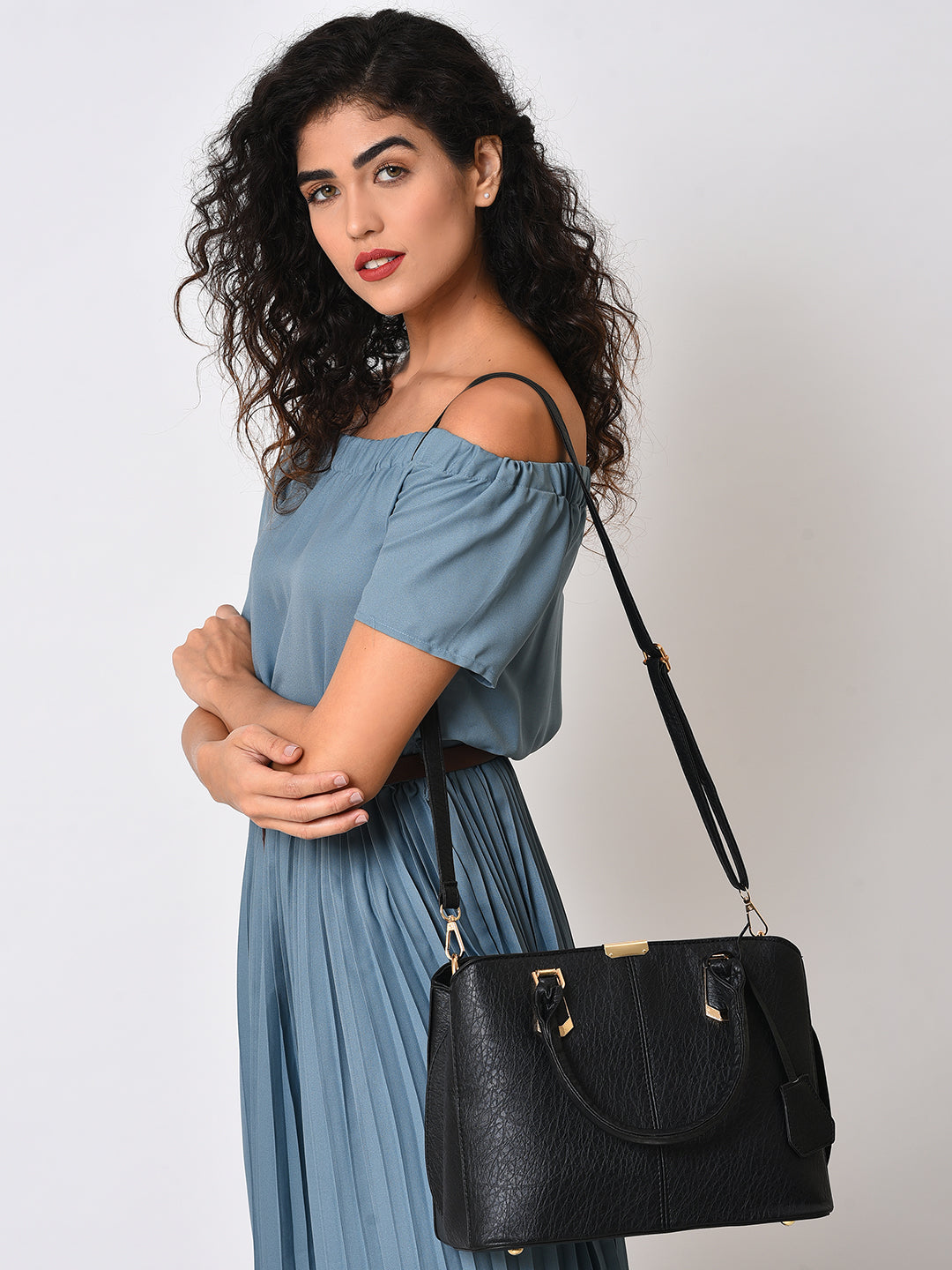 Elevated Essential Black Handbag