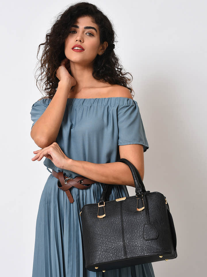 Elevated Essential Black Handbag