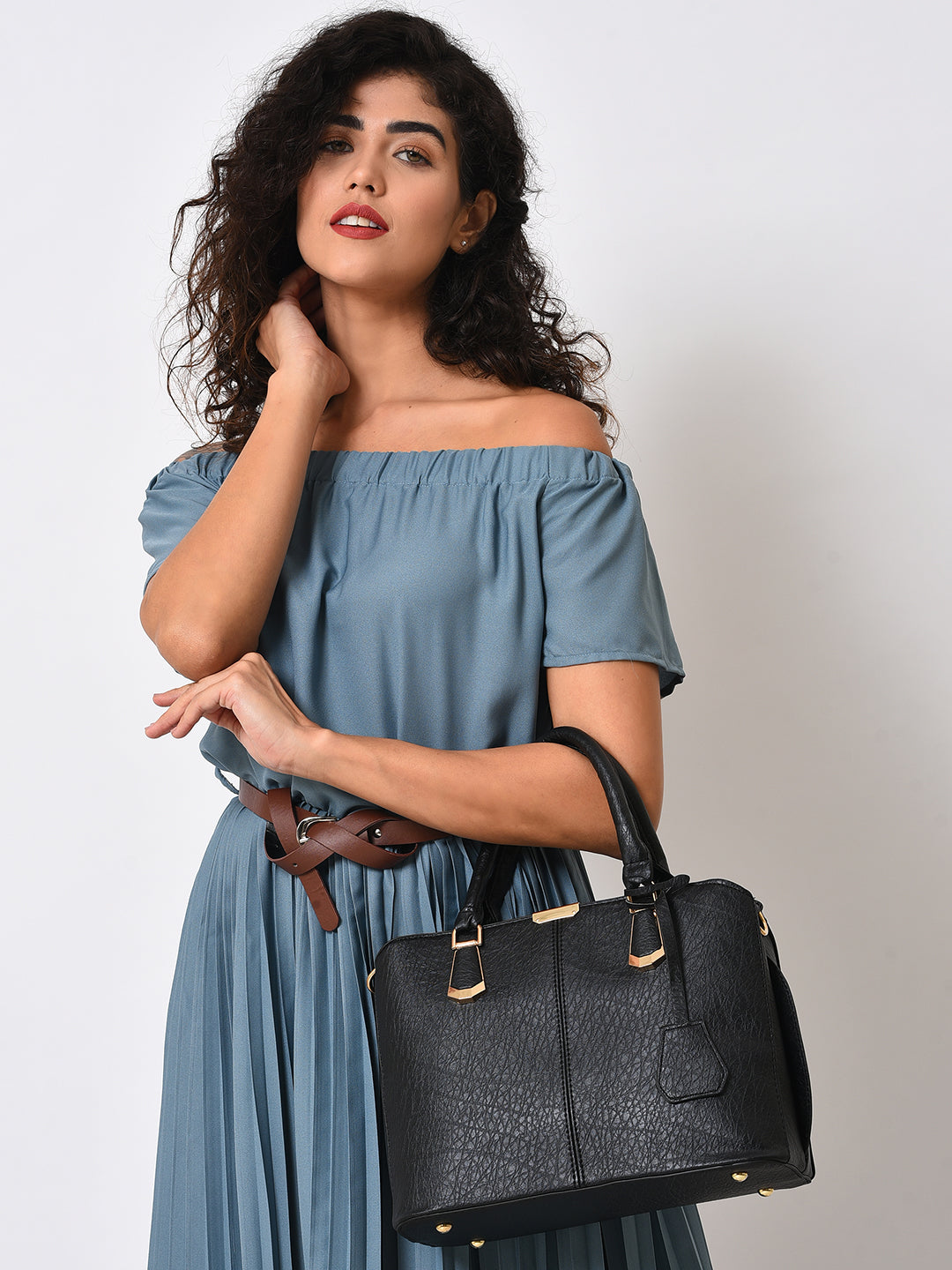 Elevated Essential Black Handbag