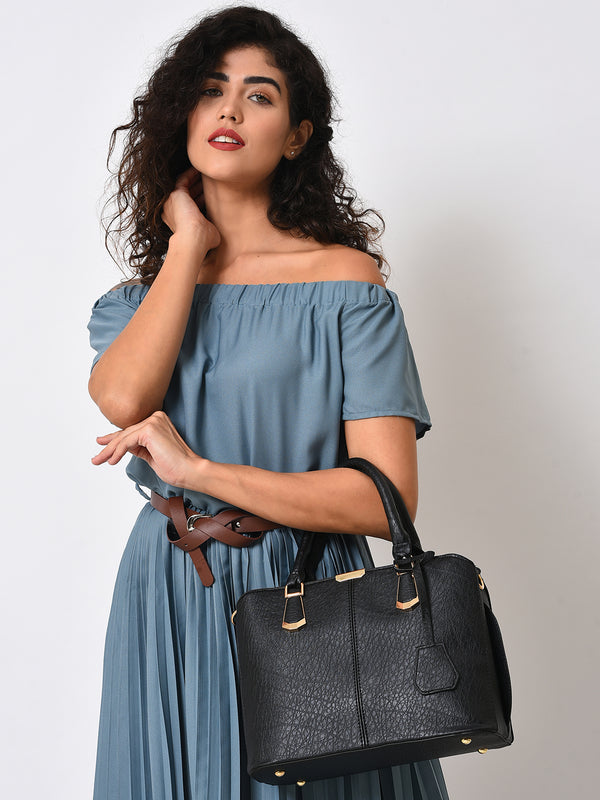 Elevated Essential Black Handbag