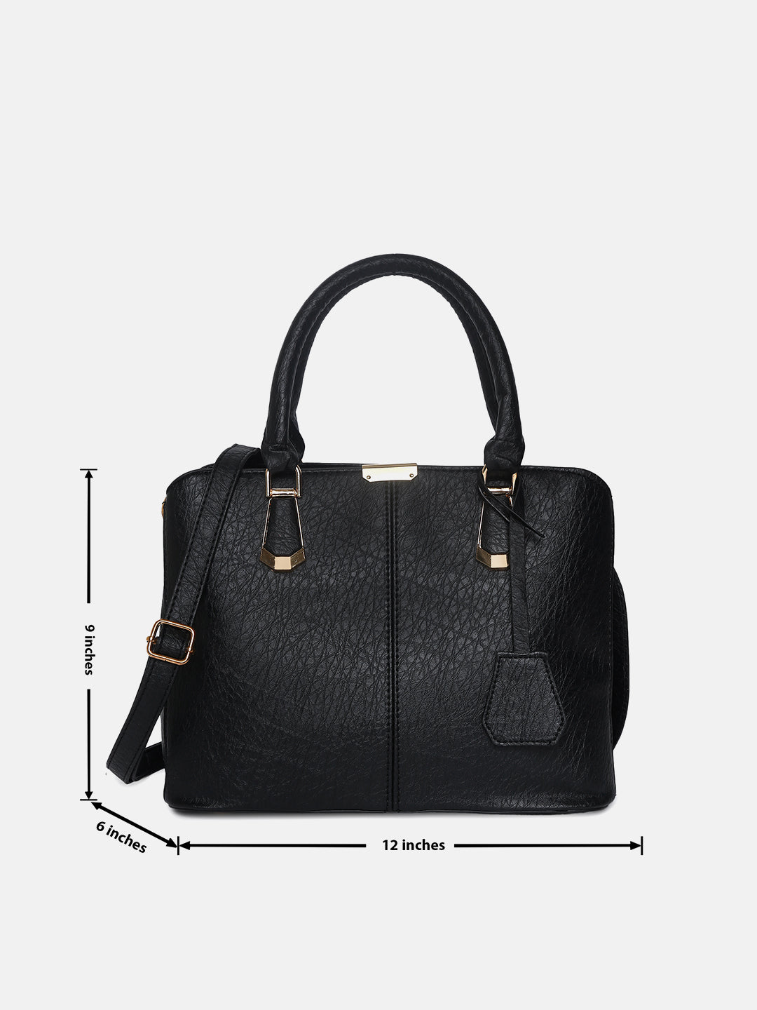 Elevated Essential Black Handbag