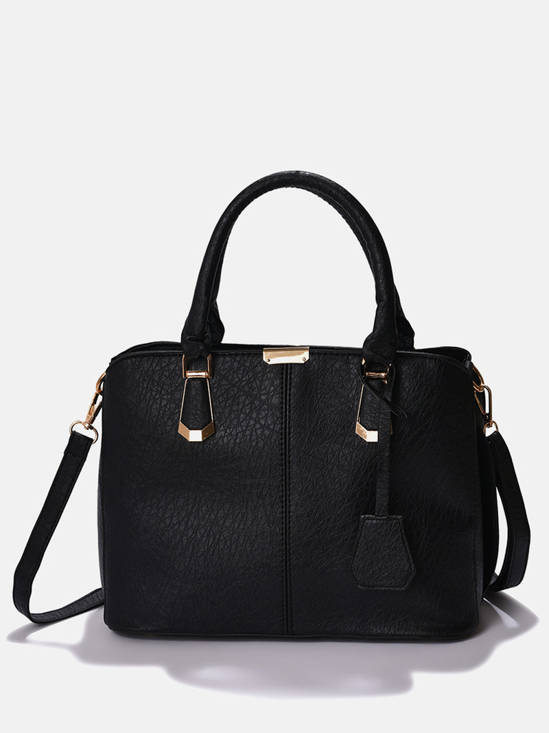 Elevated Essential Black Handbag