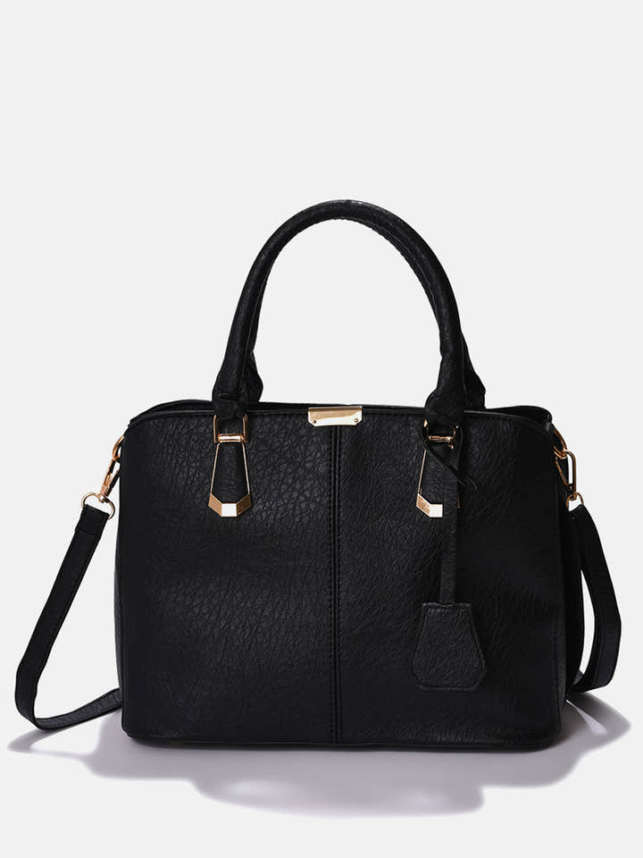 Elevated Essential Black Handbag