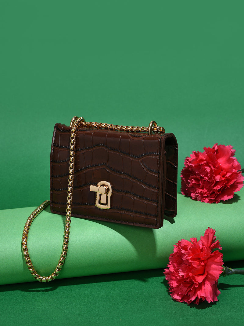 Brown Beauty Cross Body Bag