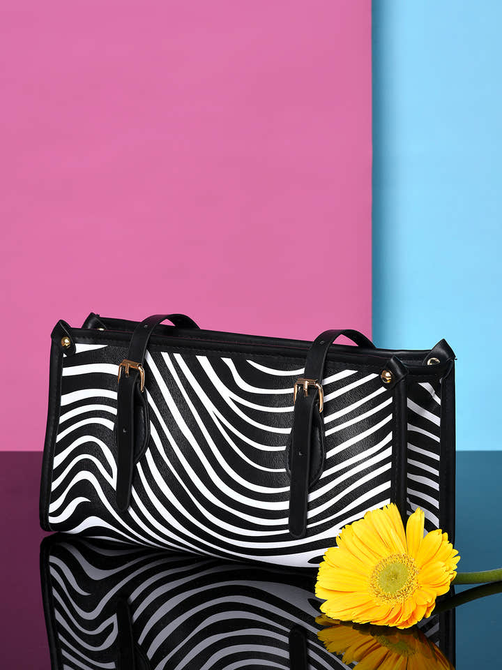 Zebra Black & White Handbag