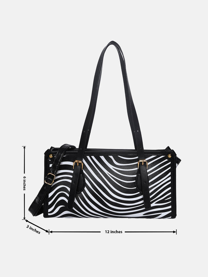 Zebra Black & White Handbag