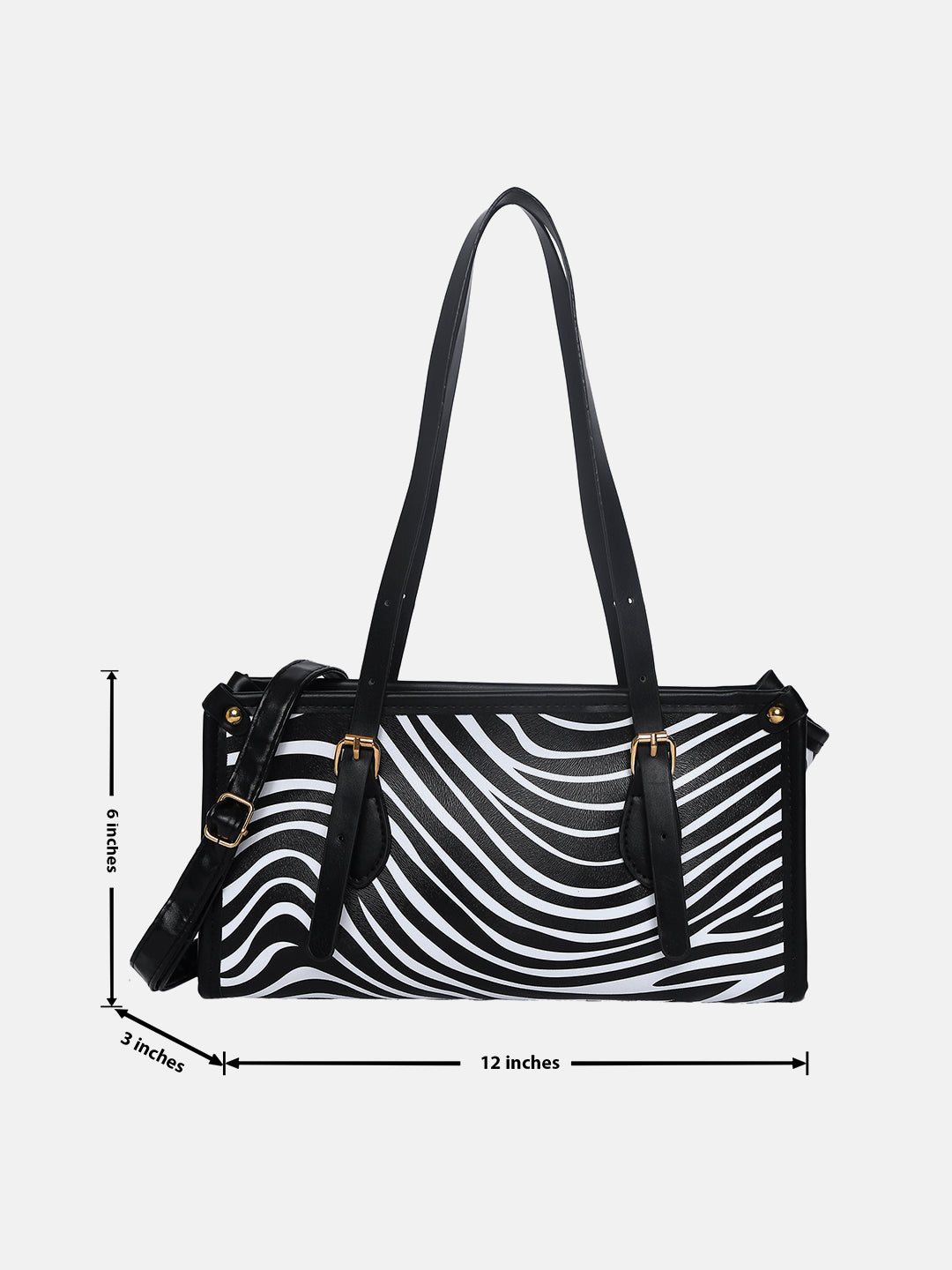 Zebra Black & White Handbag