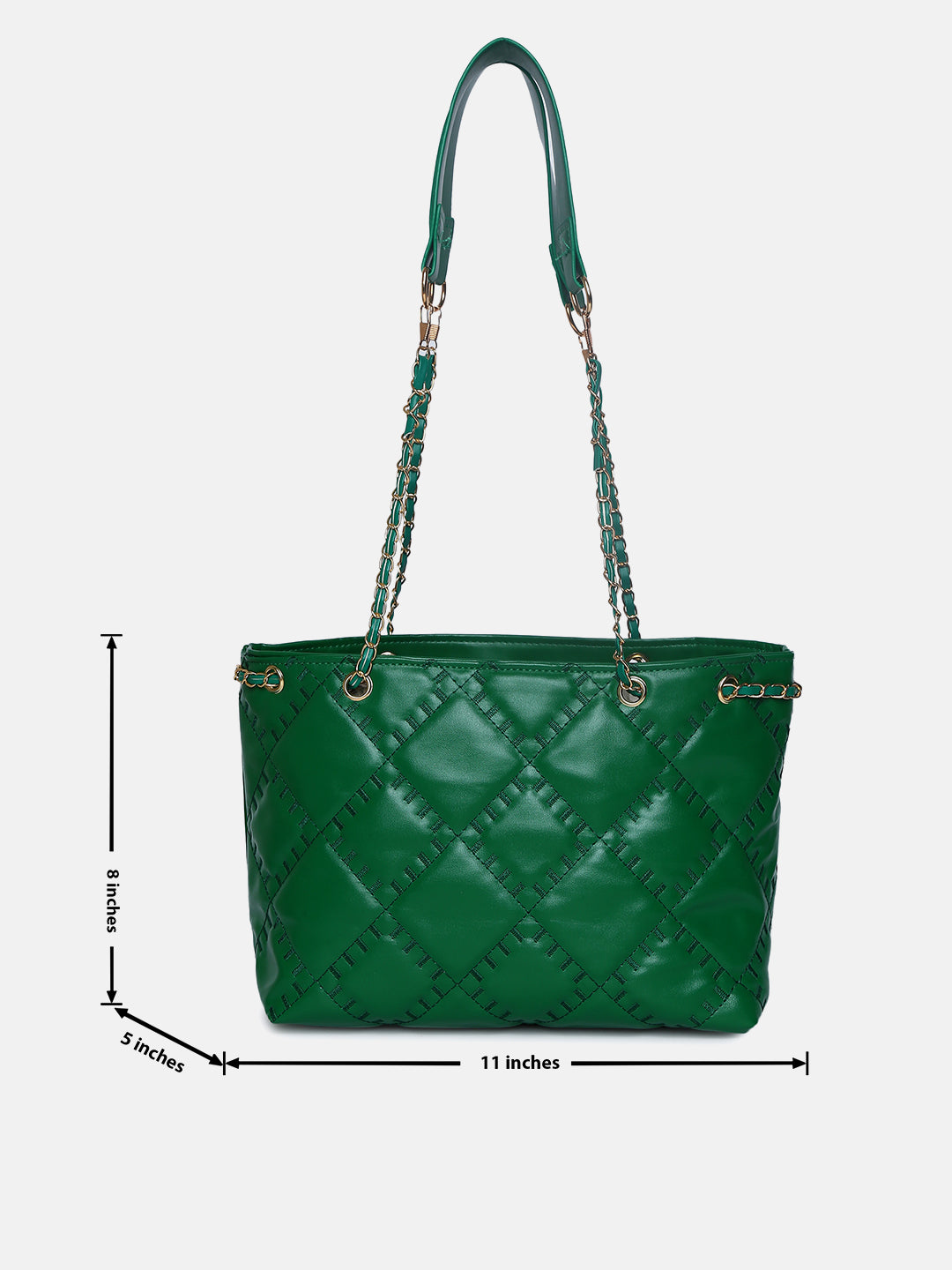 Timeless Texture Green Tote