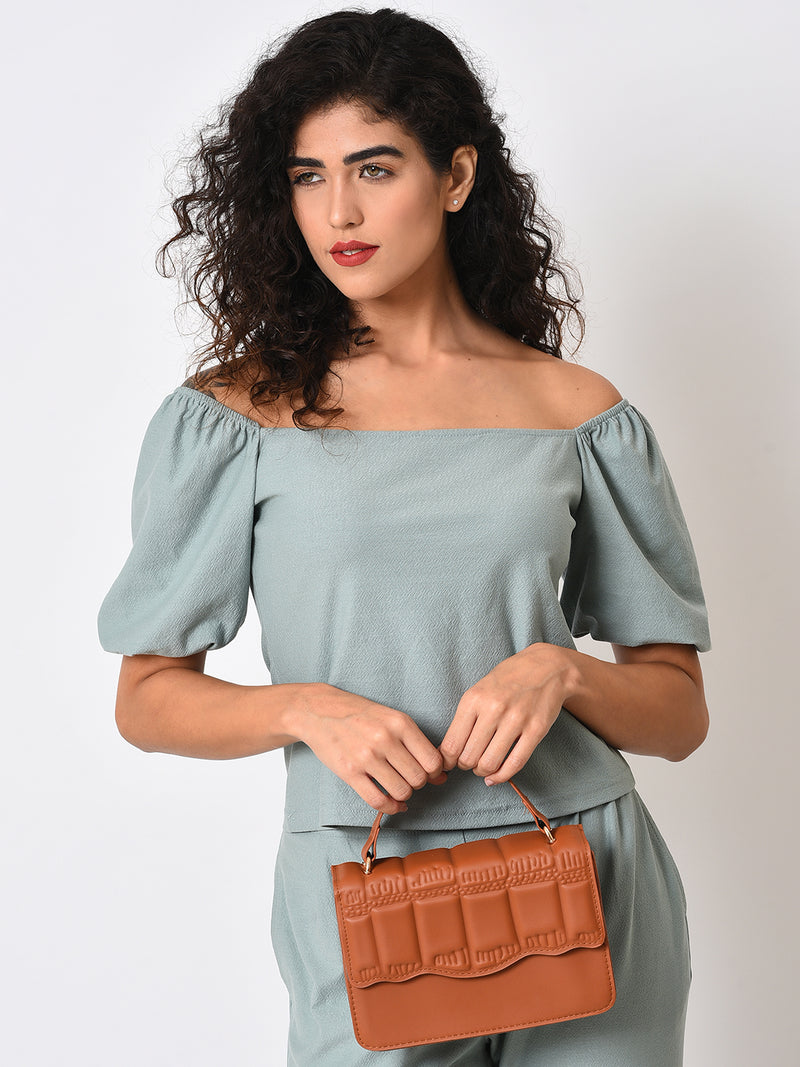 Grace Brown Mini Bag