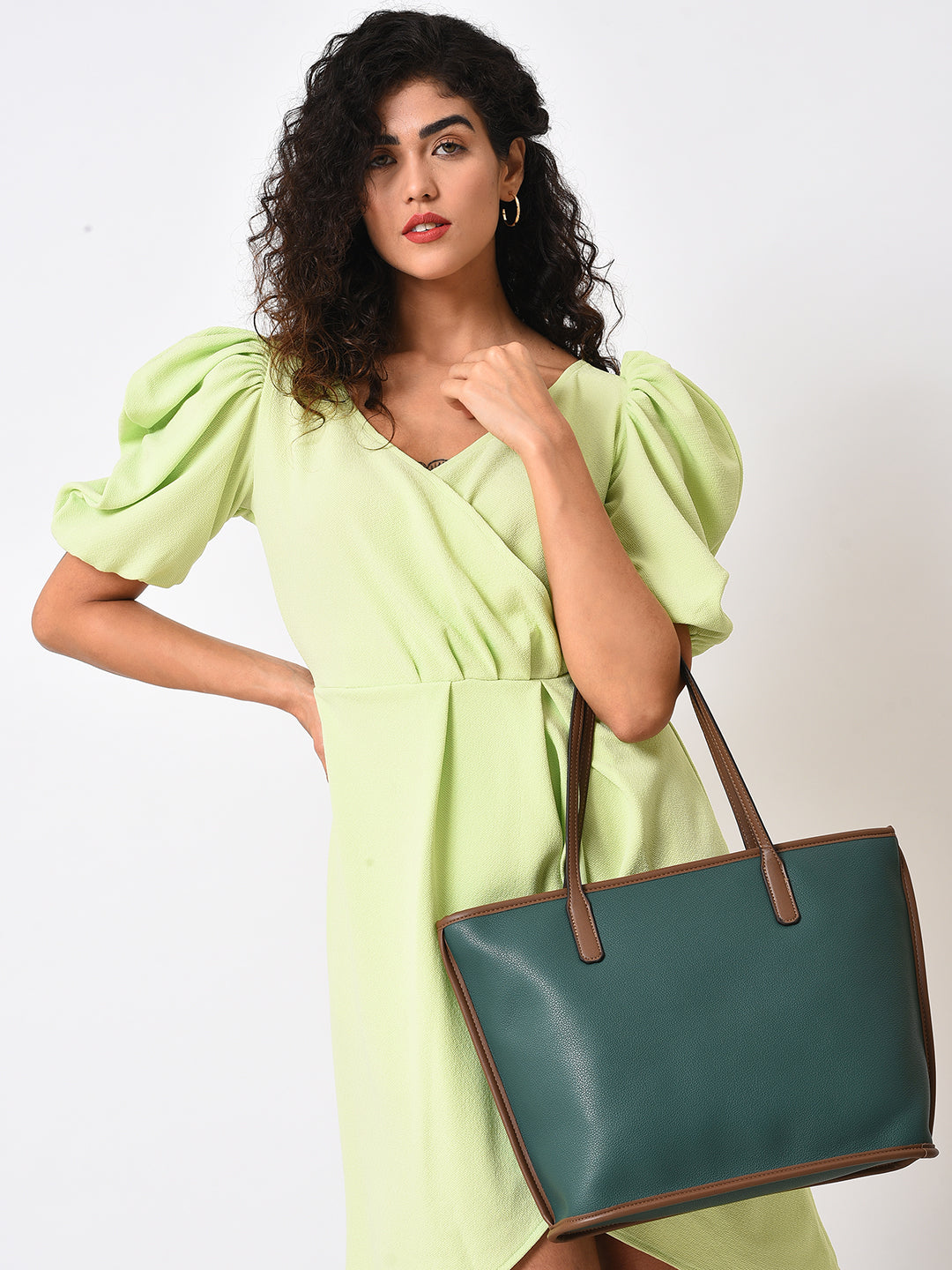 Green Glamour Tote Bag Set