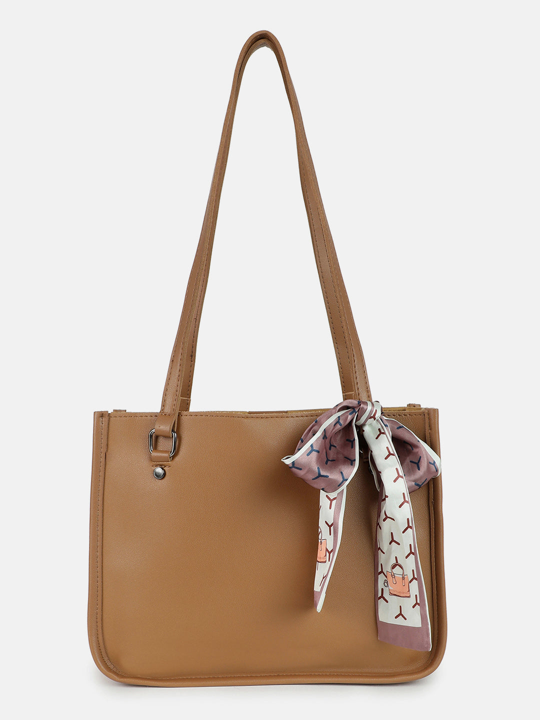 Tan Trendsetter Beige Handbag