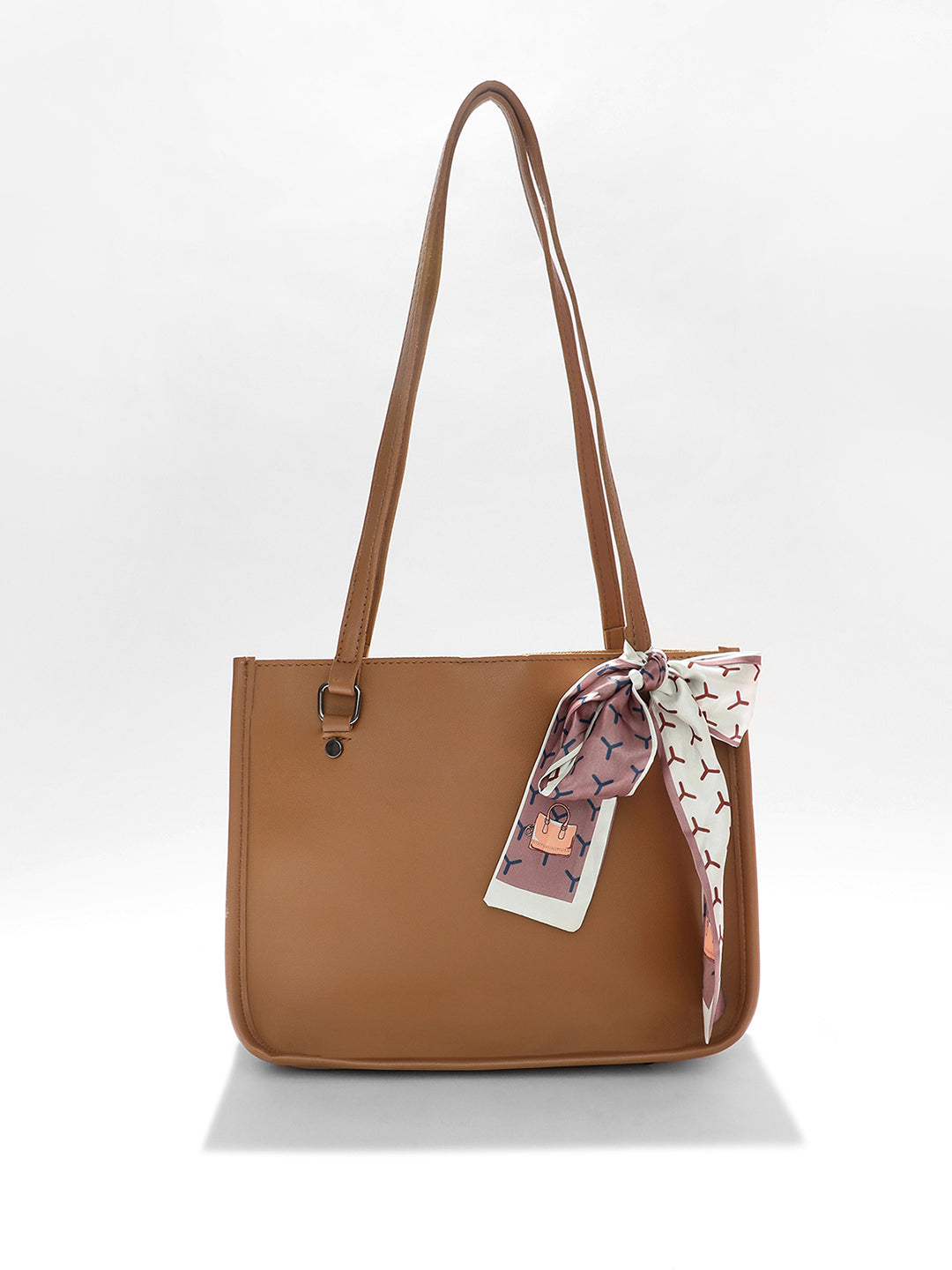 Tan Trendsetter Beige Handbag