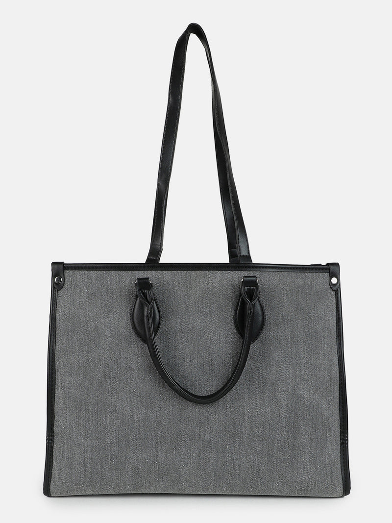 Sybil Grey Handbag