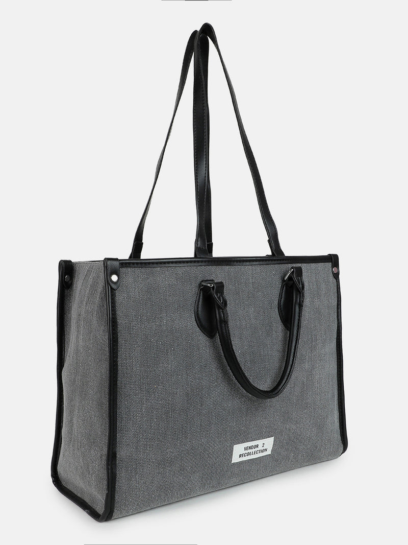 Sybil Grey Handbag