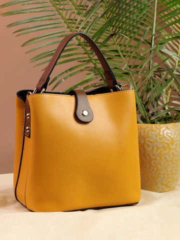 Celina Yellow Tote Bag