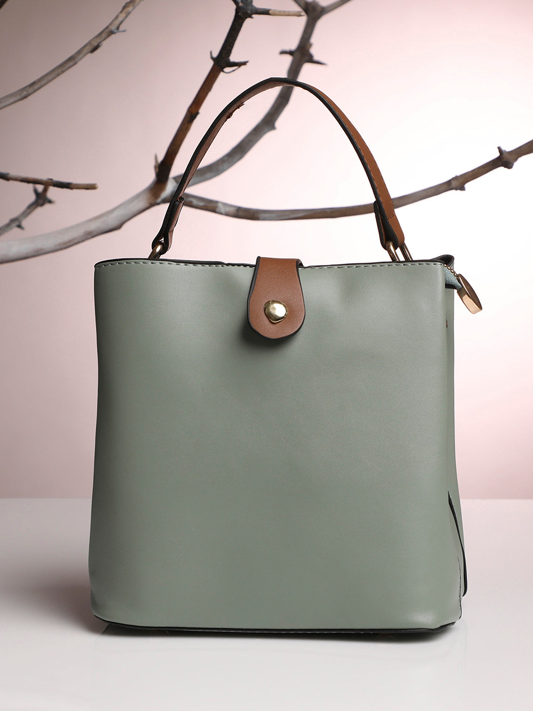 Sage Green Tote Bag