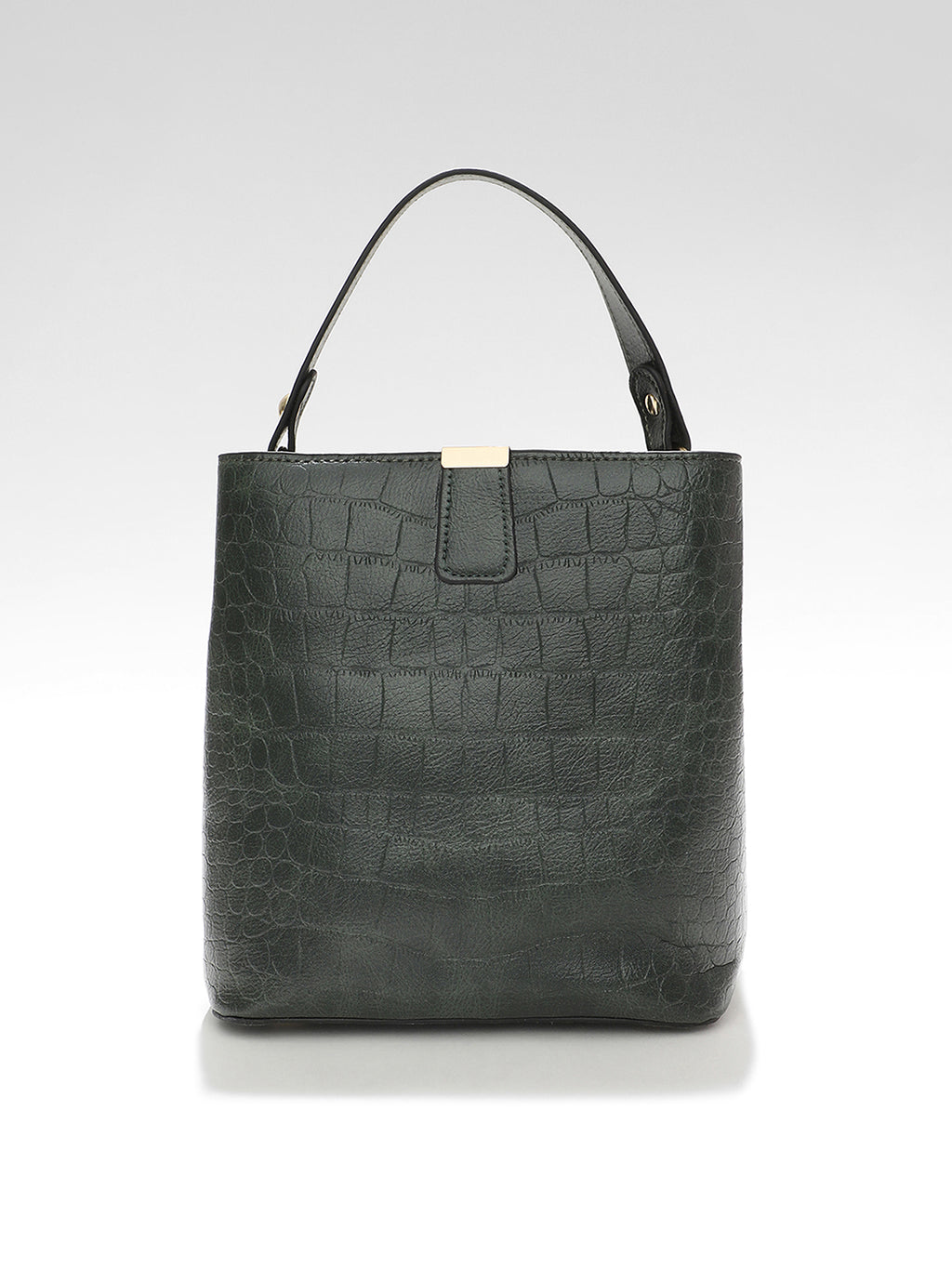 Ensemble Enhancer Olive Green Hand Bag