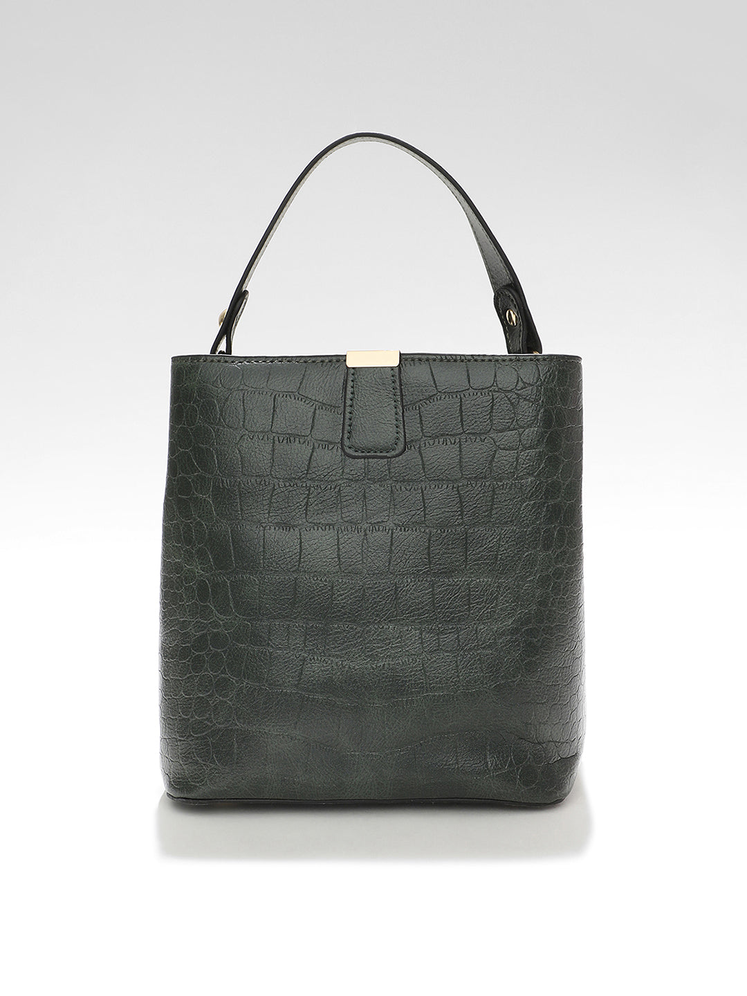 Ensemble Enhancer Olive Green Hand Bag