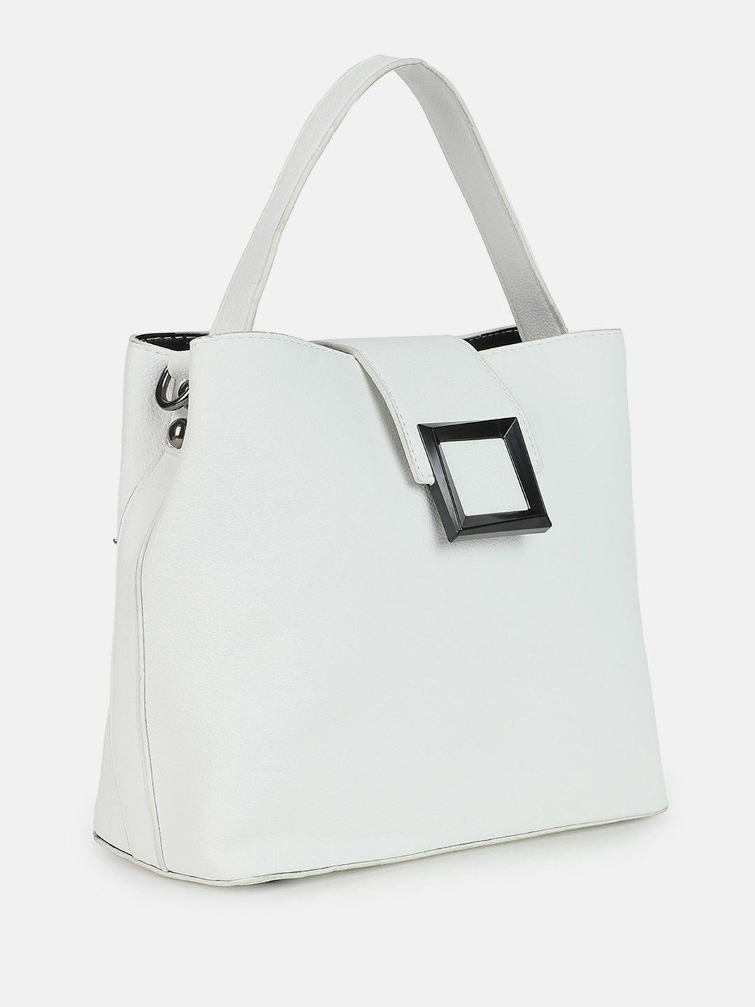 Pure Perfection White Bucket Bag