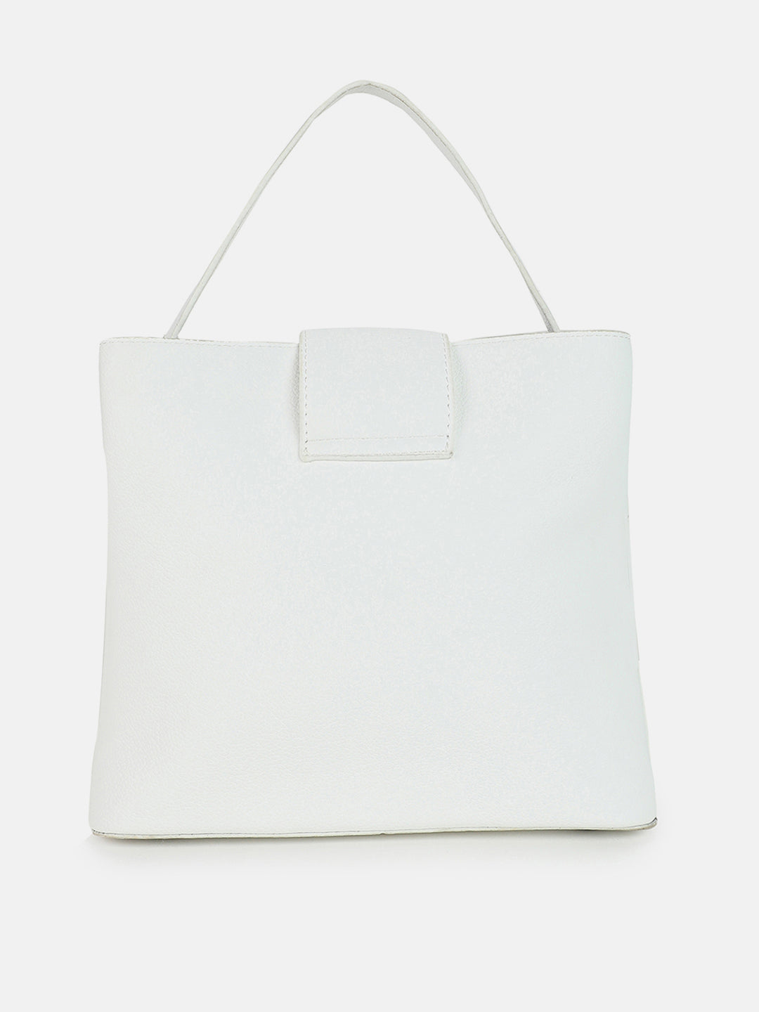 Pure Perfection White Bucket Bag