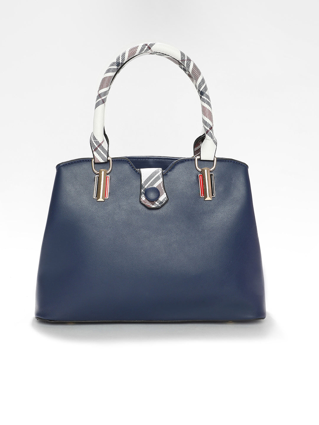 Elite Elegance Blue Handbag