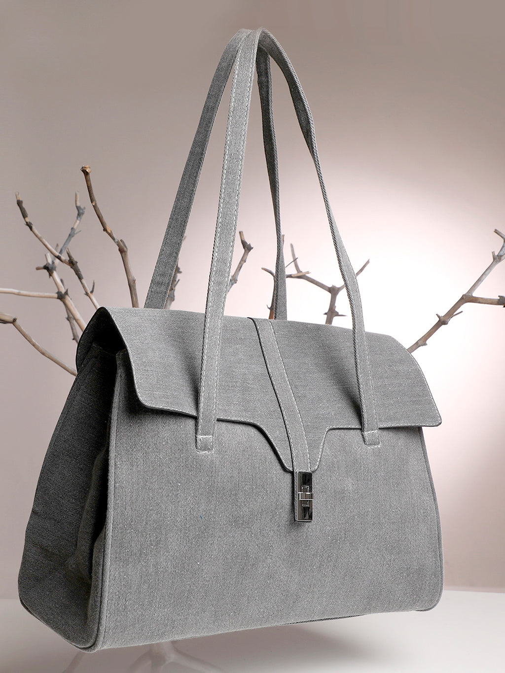 Enchanting Escort Grey Handbag