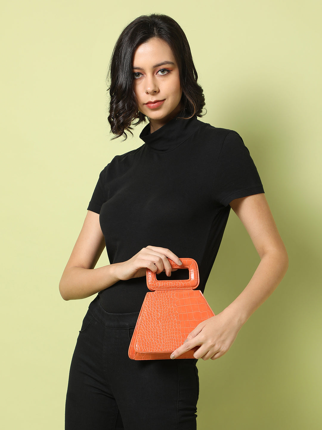 Tangerine Orange Mini Bag