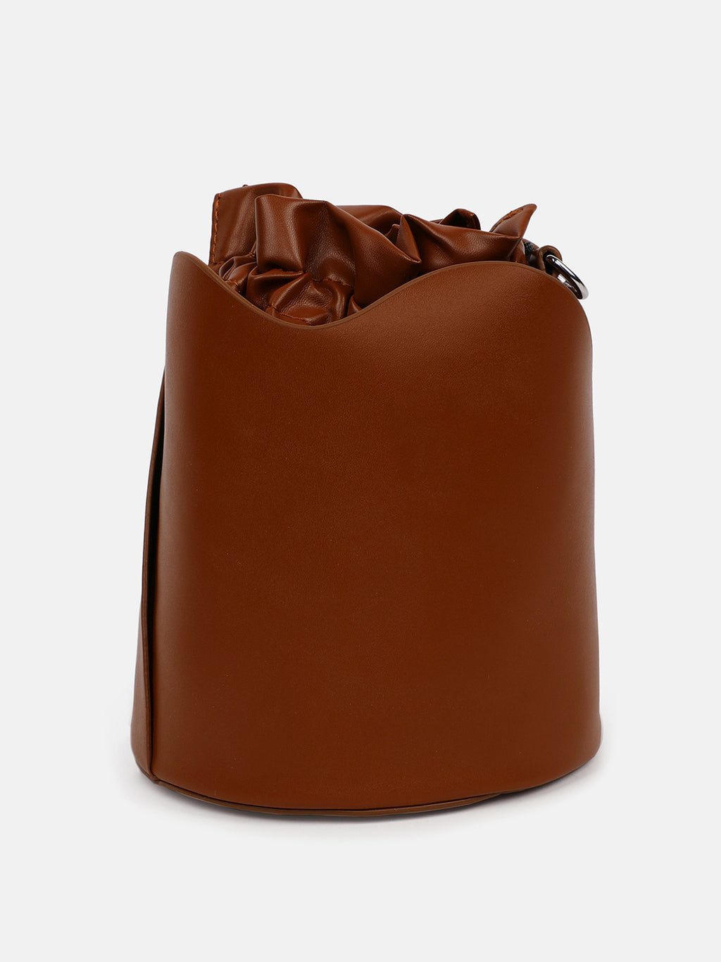 Cocoa Brown Bucket Bag
