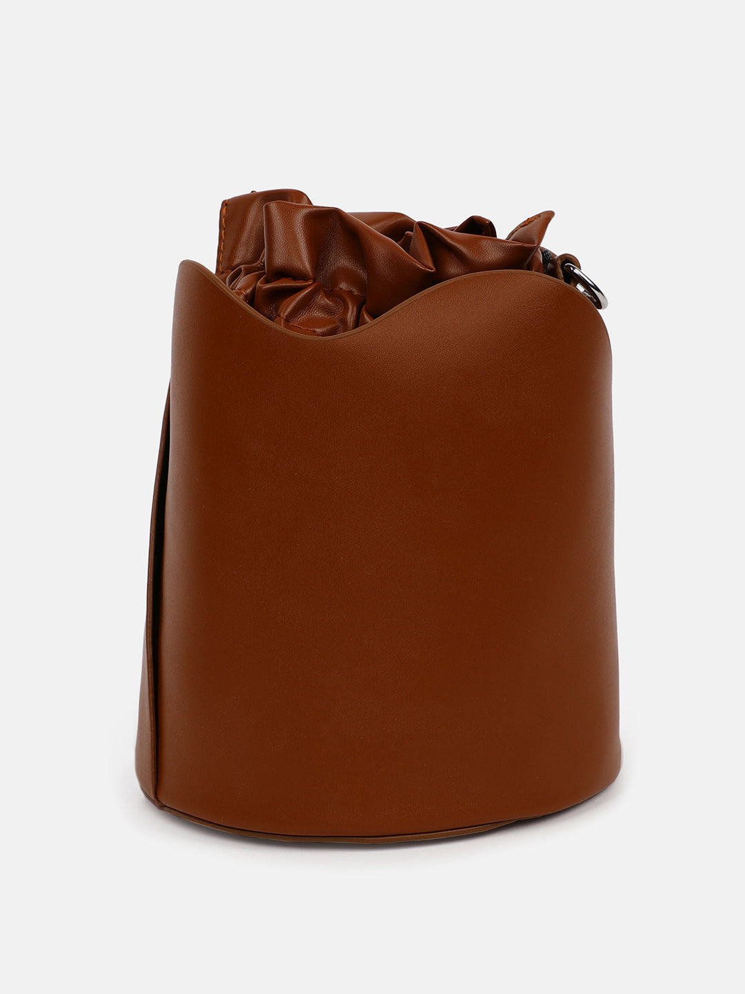 Cocoa Brown Bucket Bag