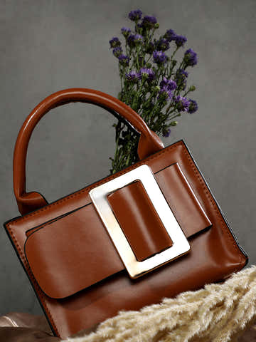 Mia Brown Cross Body Bag