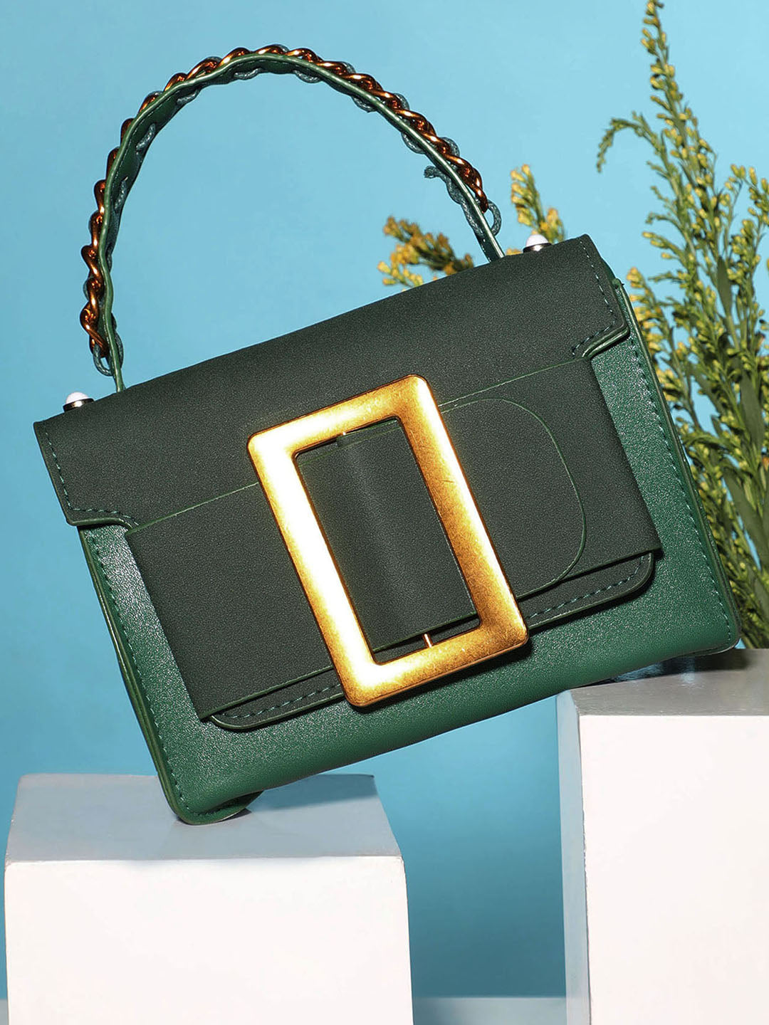 Daphne Green Mini Bag