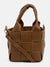 Braided Brown Basket Bag