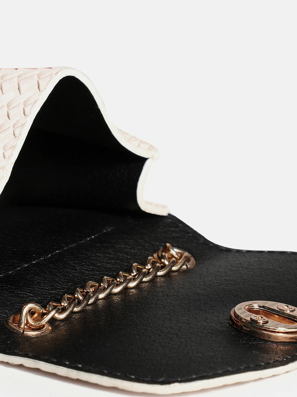 Woven Wonder White Cross Body Bag