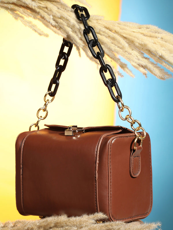 Hazelnut Haven Brown Handbag