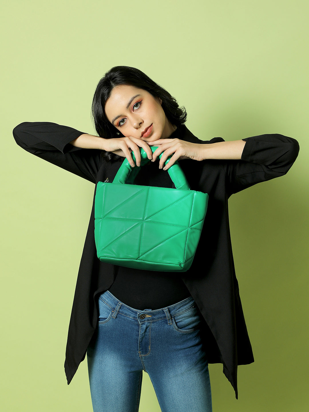 Linette Green Handbag