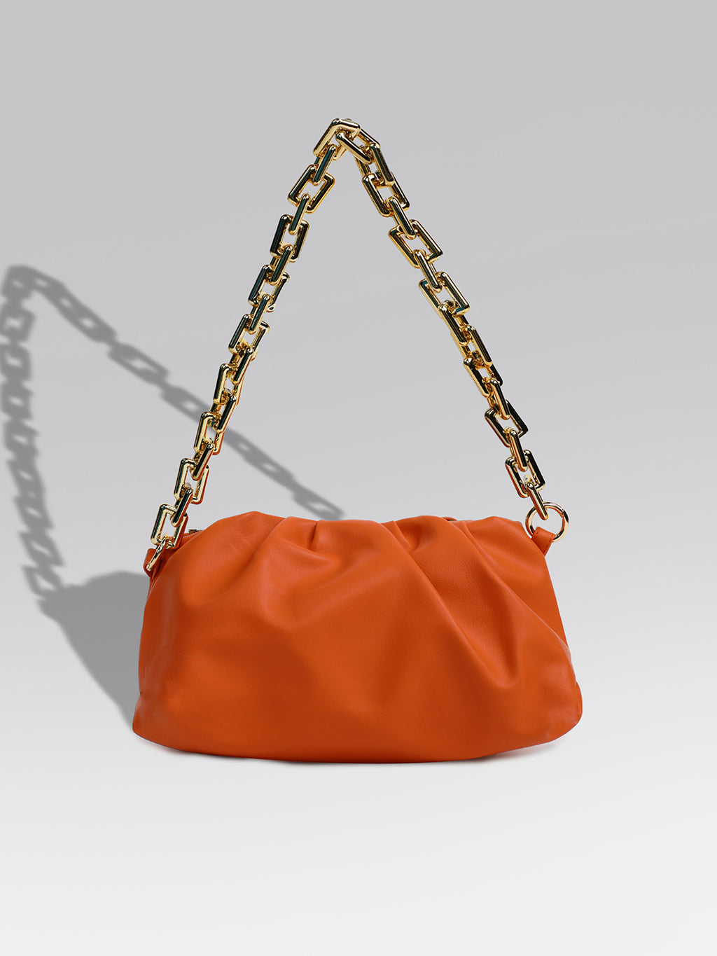 Cassandra Orange Handbag