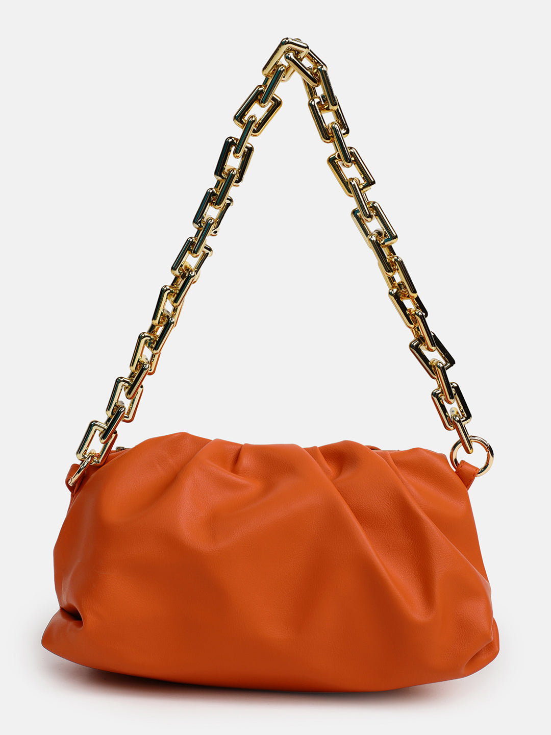 Cassandra Orange Handbag