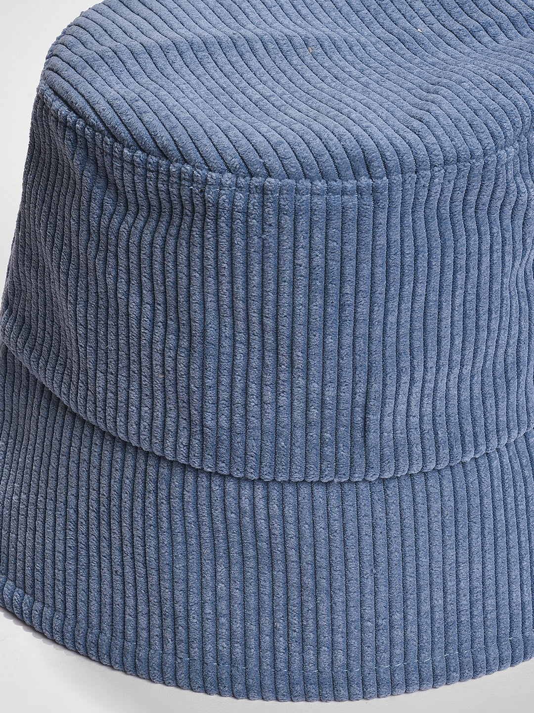 WOMEN BLUE STRIPED BUCKET HAT